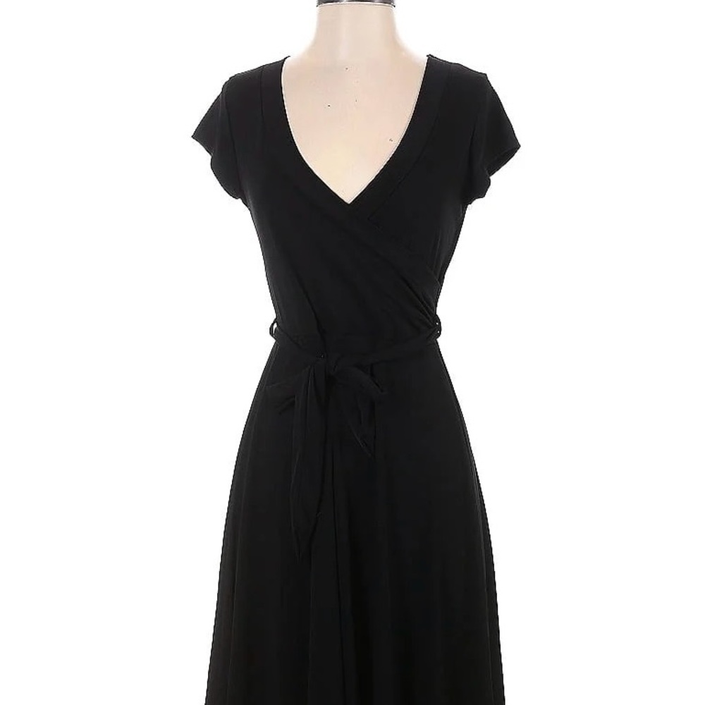 Faux Wrap Dress